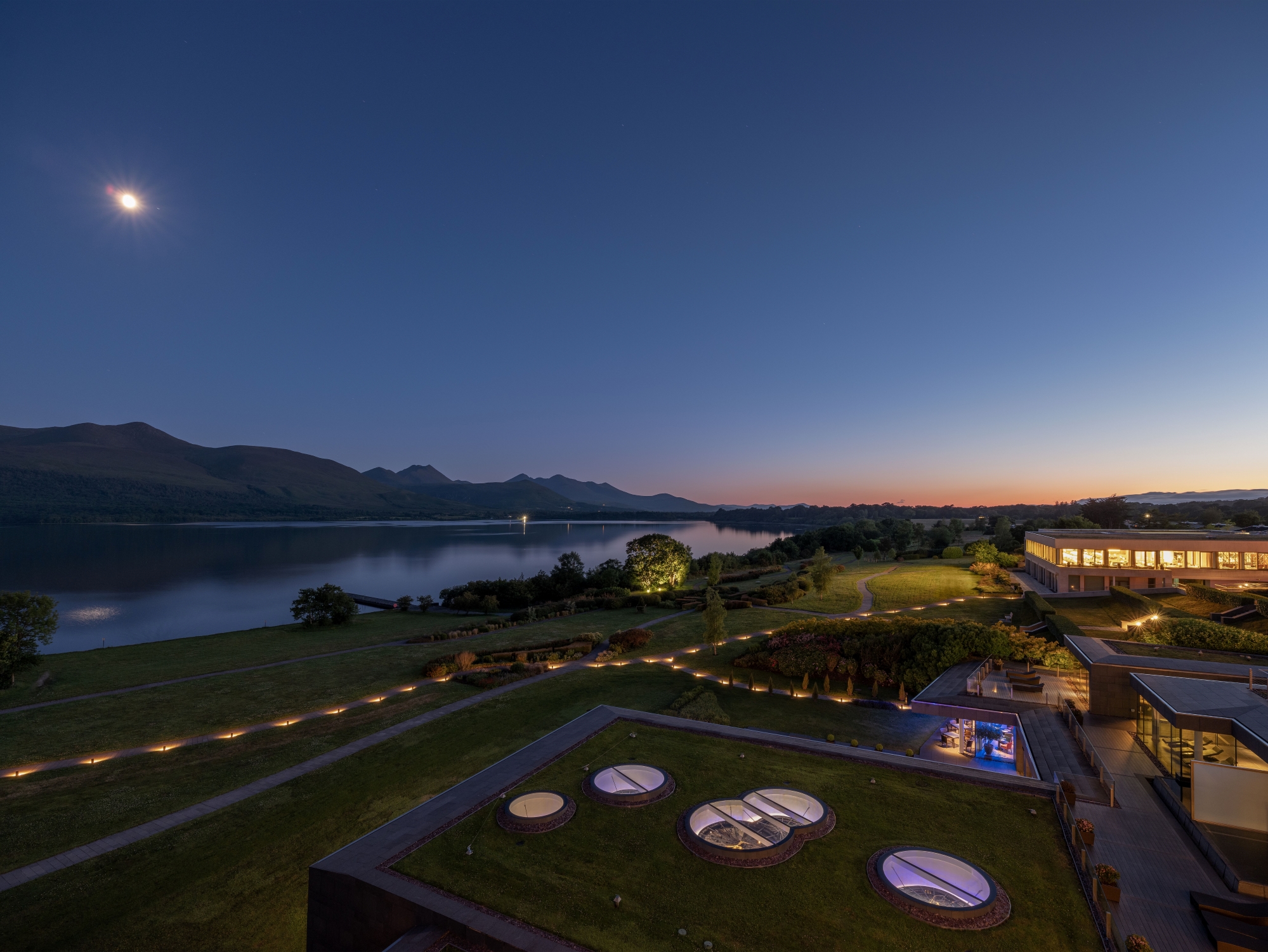 View from The Europe Hotel and resort room balcony